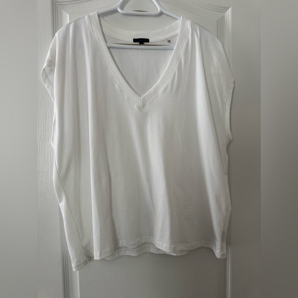 Patrick Assaraf Stretch Cotton Dolman Sleeve T Shirt